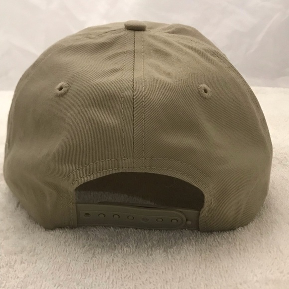 BigX for Six Flags Parks Adjustable Tan SnapBack Travel & Baseball Cap - Picture 6 of 13